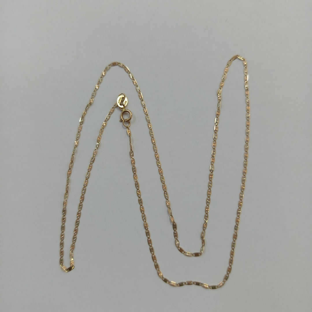 CADENA ORO 14 K 1.4 GRMS (SEMINUEVO)