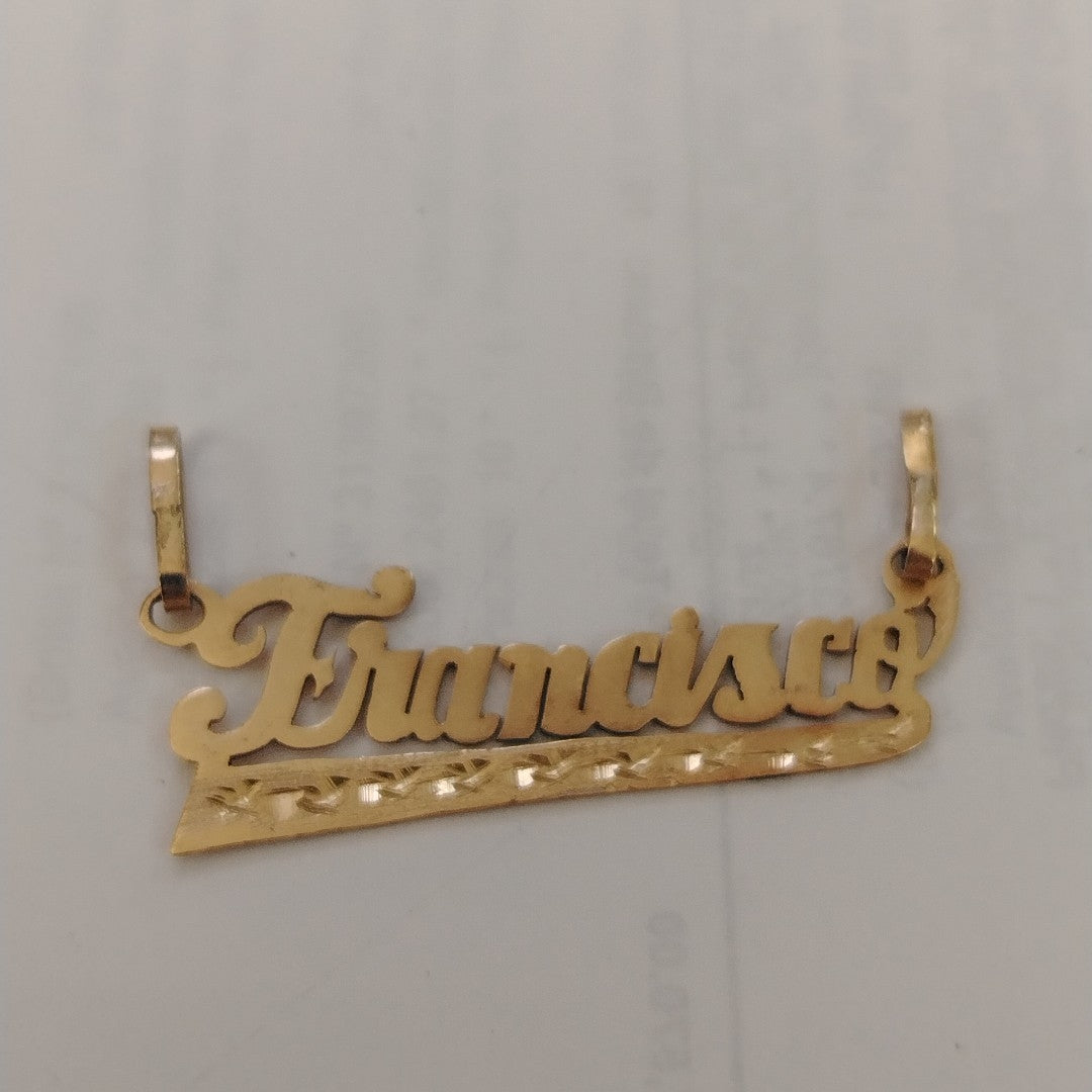 DIJE ORO 10 K 2.3 GRMS (SEMINUEVO)