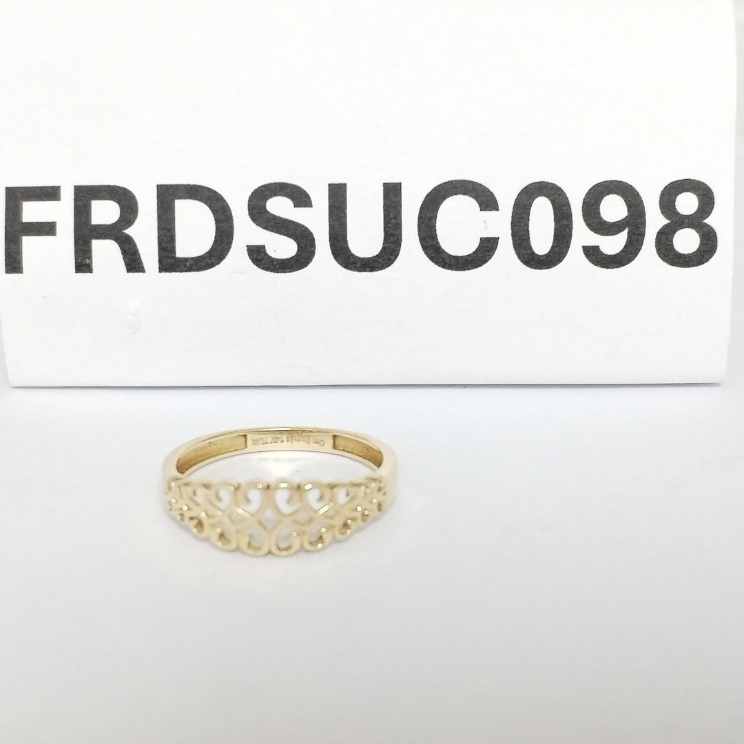 ANILLO ORO 14 K 1.3 GRMS (SEMINUEVO)