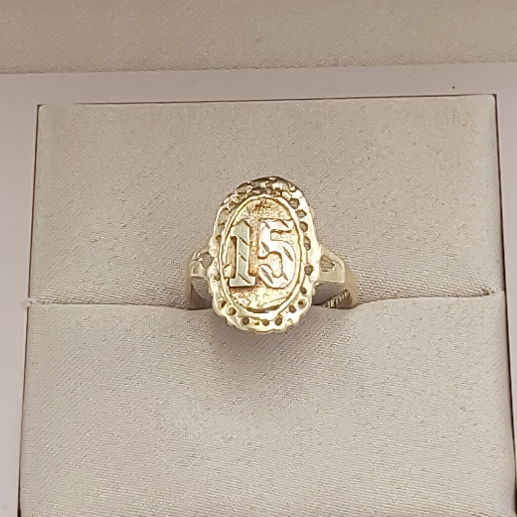 ANILLO ORO 10 K 2.2 GRMS (SEMINUEVO)