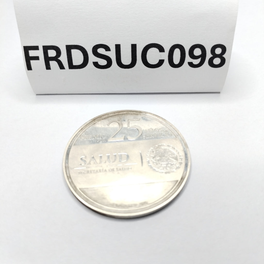 MEDALLA CONMEMORATIVA PLATA 16,90 GRMS (SEMINUEVO)