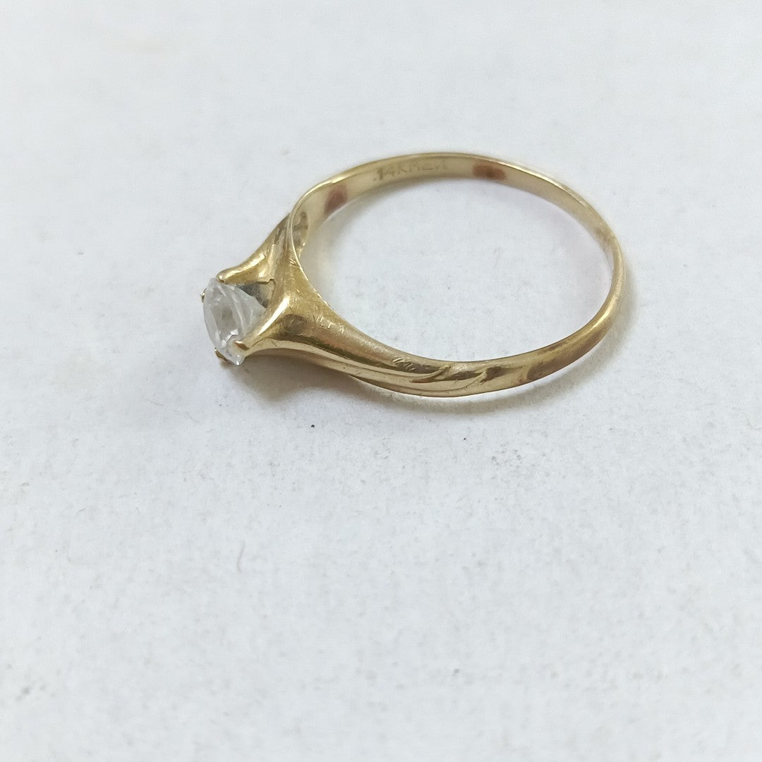 SOLITARIO ORO 14 K 1.2 GRMS (SEMINUEVO)