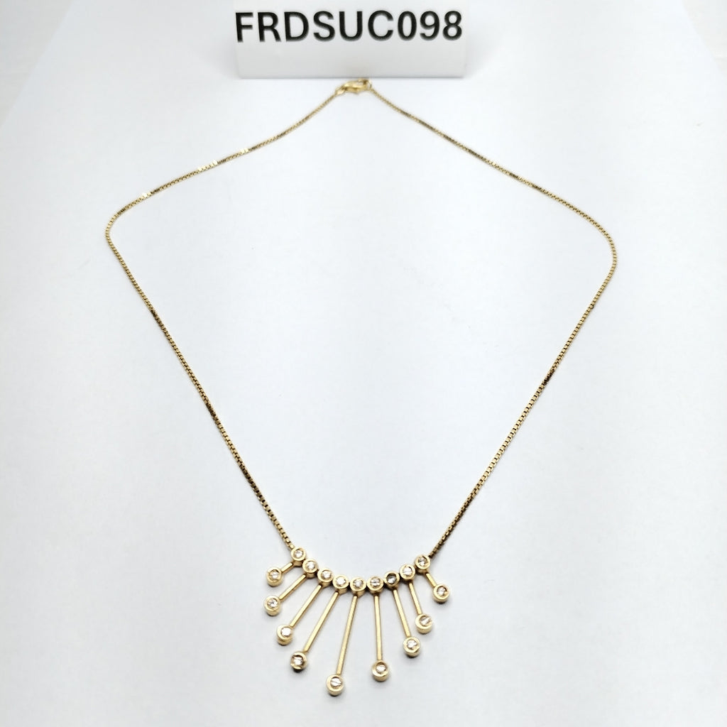 GARGANTILLA ORO 14 K 5,80 GRMS (SEMINUEVO)