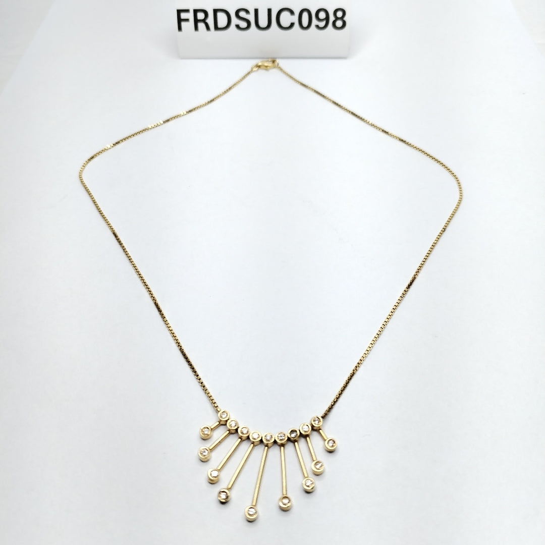 GARGANTILLA ORO 14 K 5,80 GRMS (SEMINUEVO)