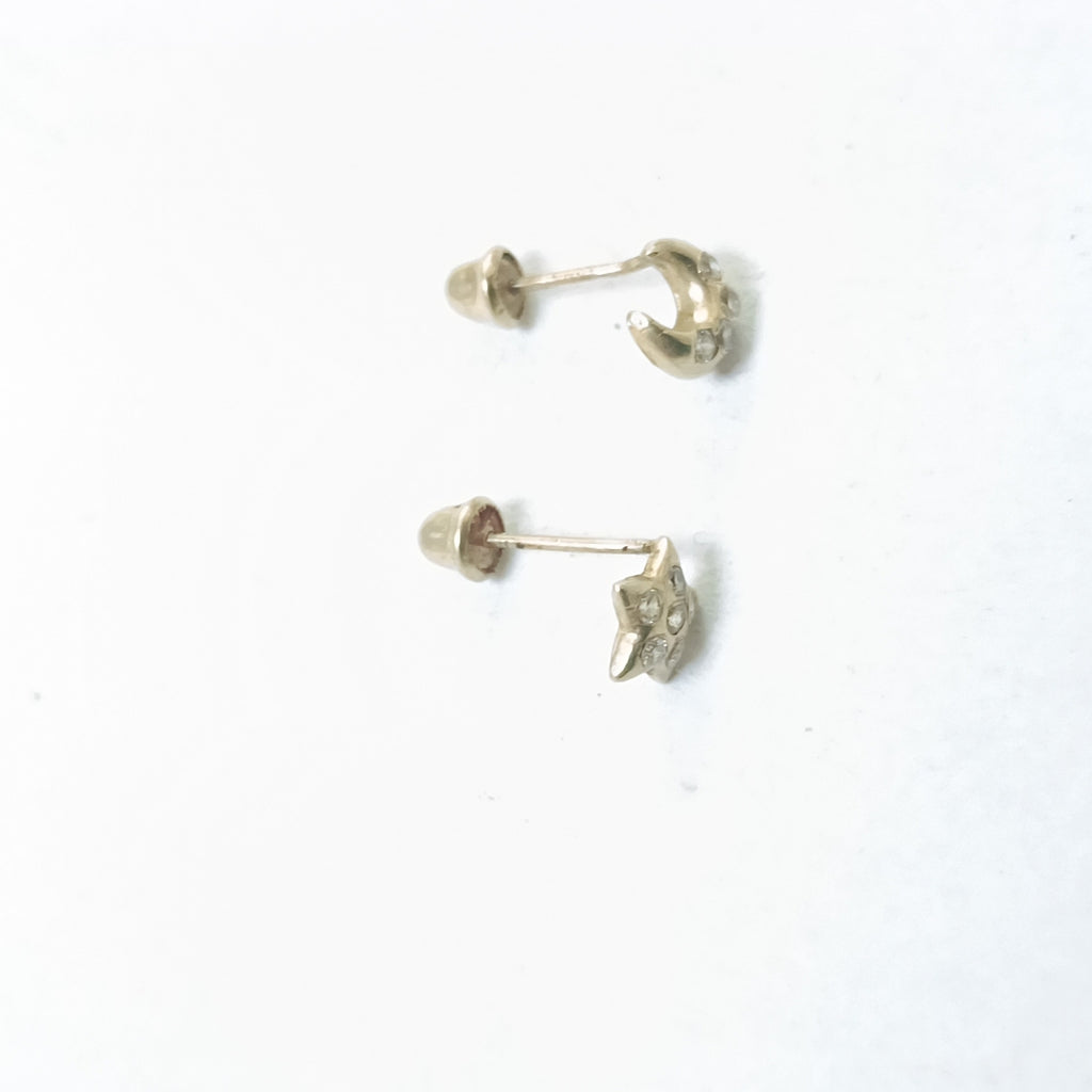 BROQUELES PAR ORO 10 K 0.5 GRMS (SEMINUEVO)