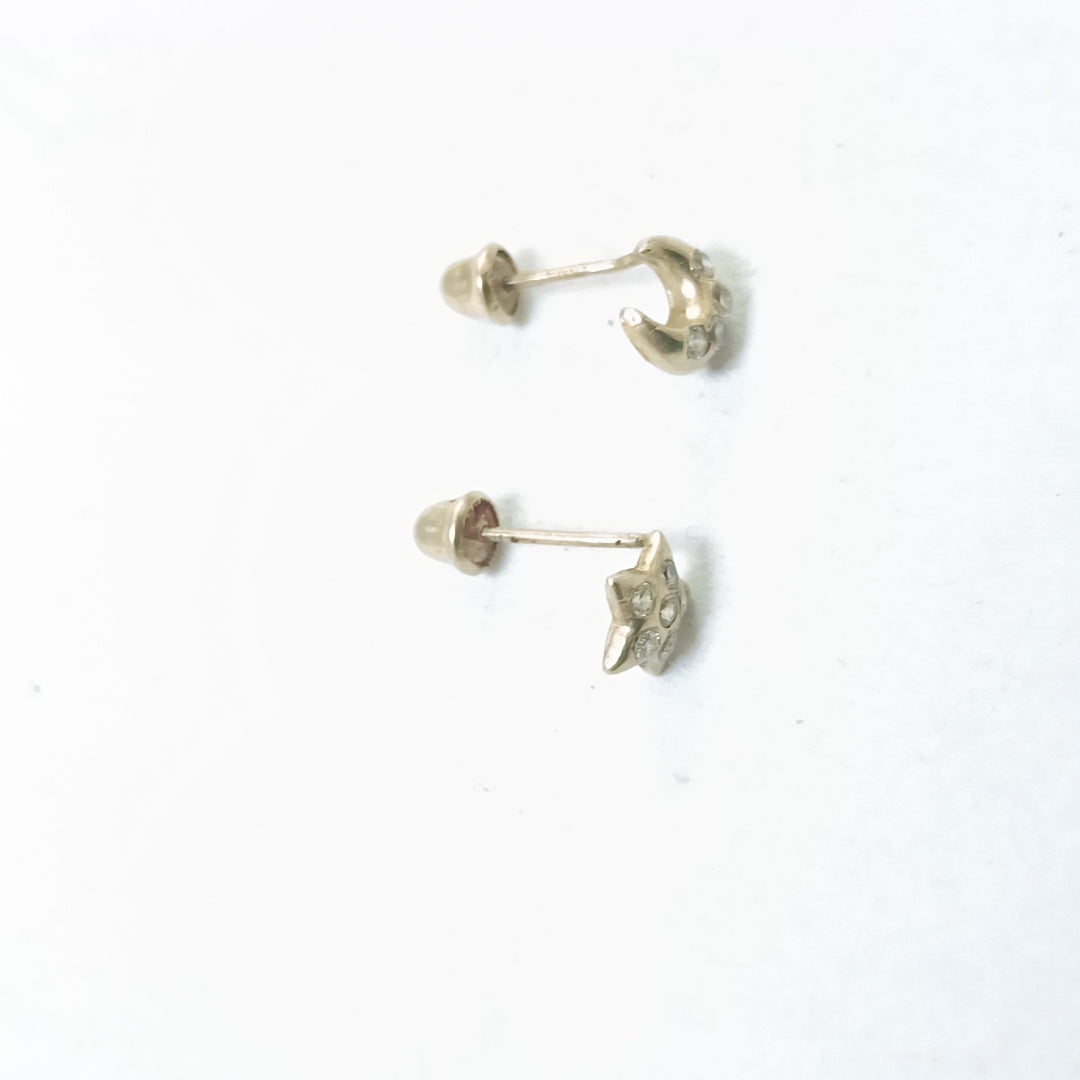 BROQUELES PAR ORO 10 K 0.5 GRMS (SEMINUEVO)