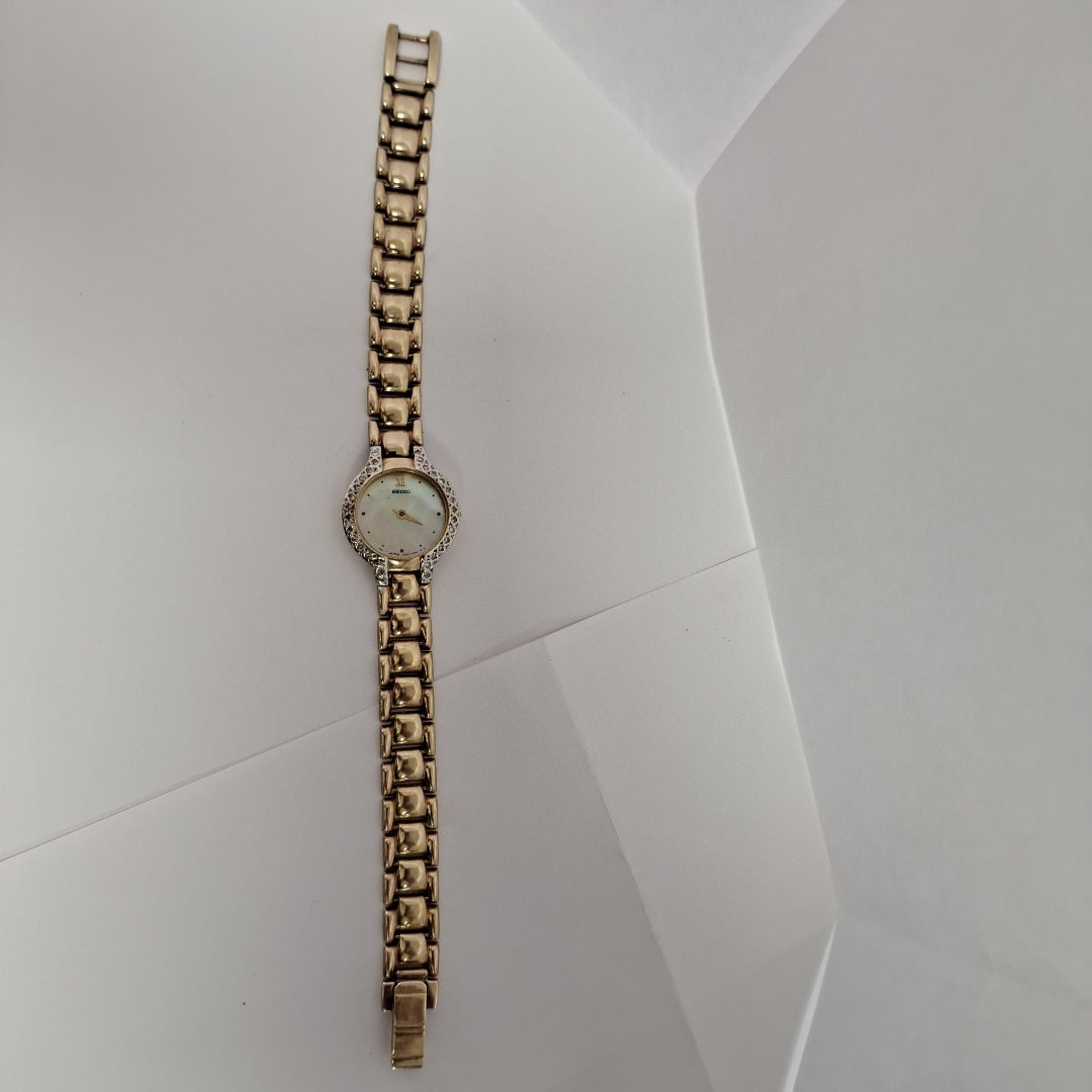 RELOJ CAJA Y PULSO ORO ORO 14 K 22,50 GRMS (SEMINUEVO)