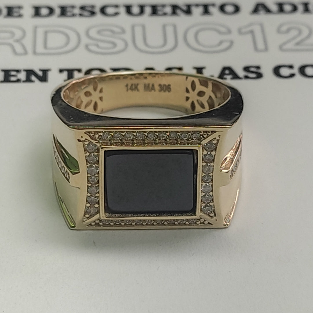 ANILLOS CABALLERO ORO 14K 7.5 (NUEVO)
