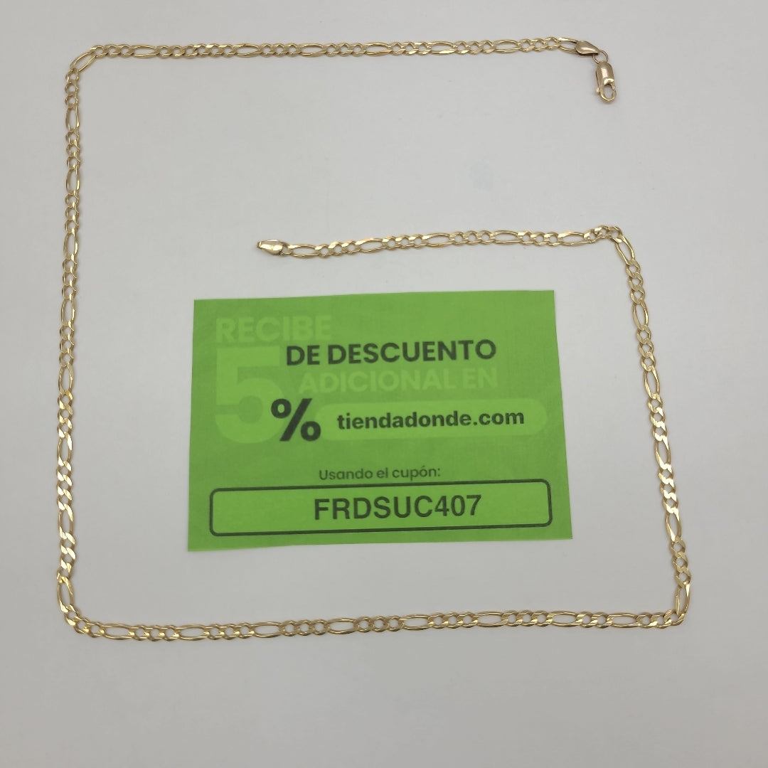 CADENA ORO 14 K 12.6 GRMS (SEMINUEVO)