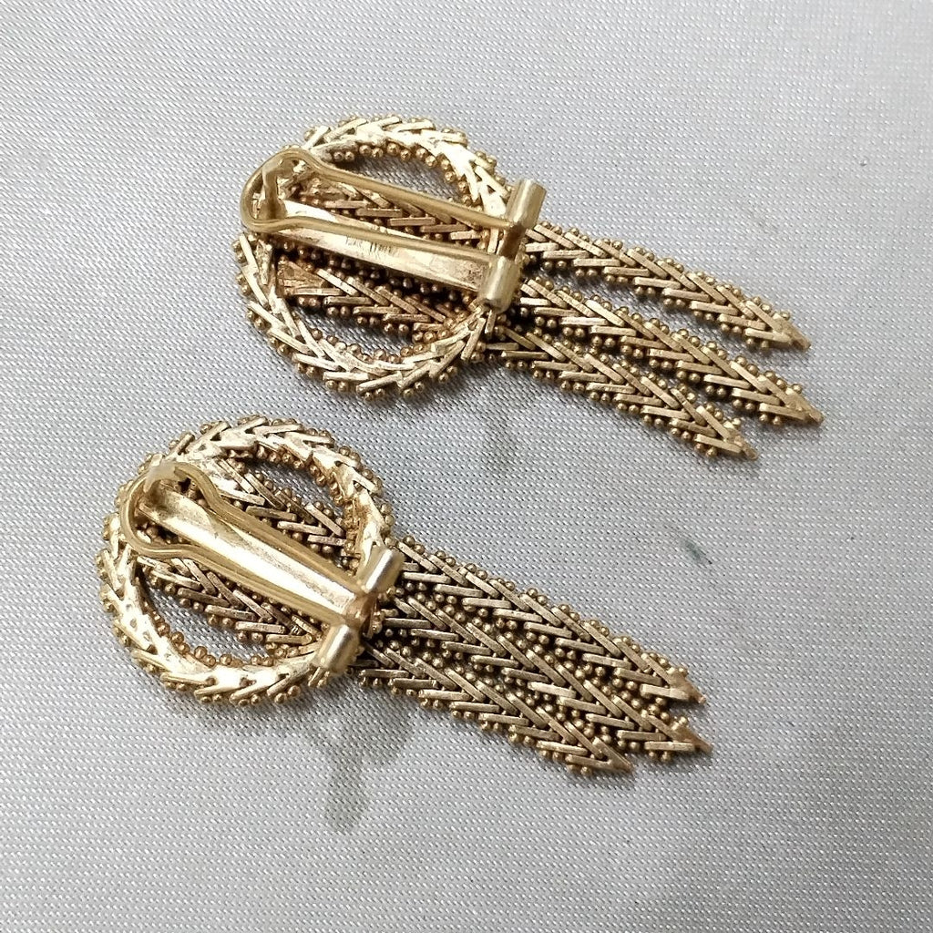 ARETES PAR ORO 14 K 10.6 GRMS (SEMINUEVO)