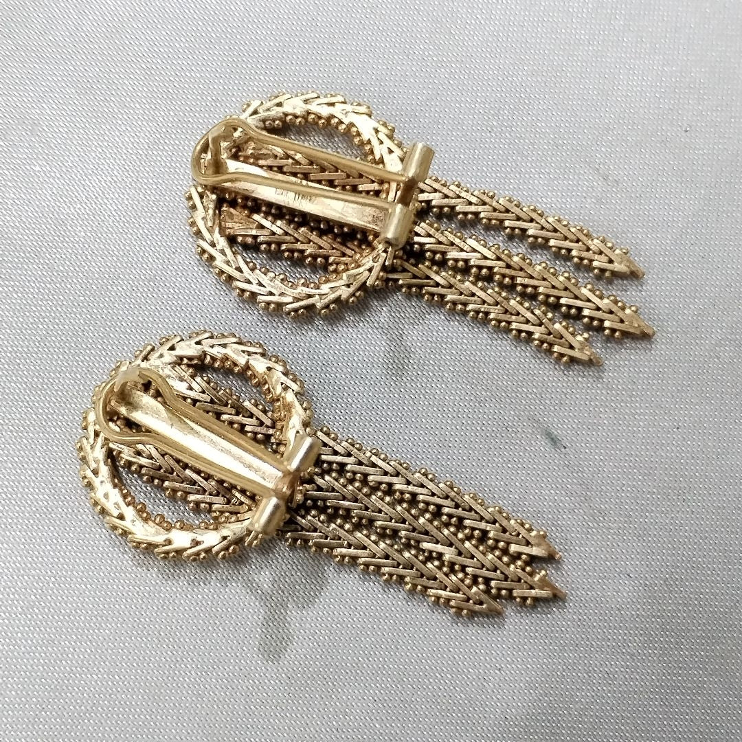 ARETES PAR ORO 14 K 10.6 GRMS (SEMINUEVO)