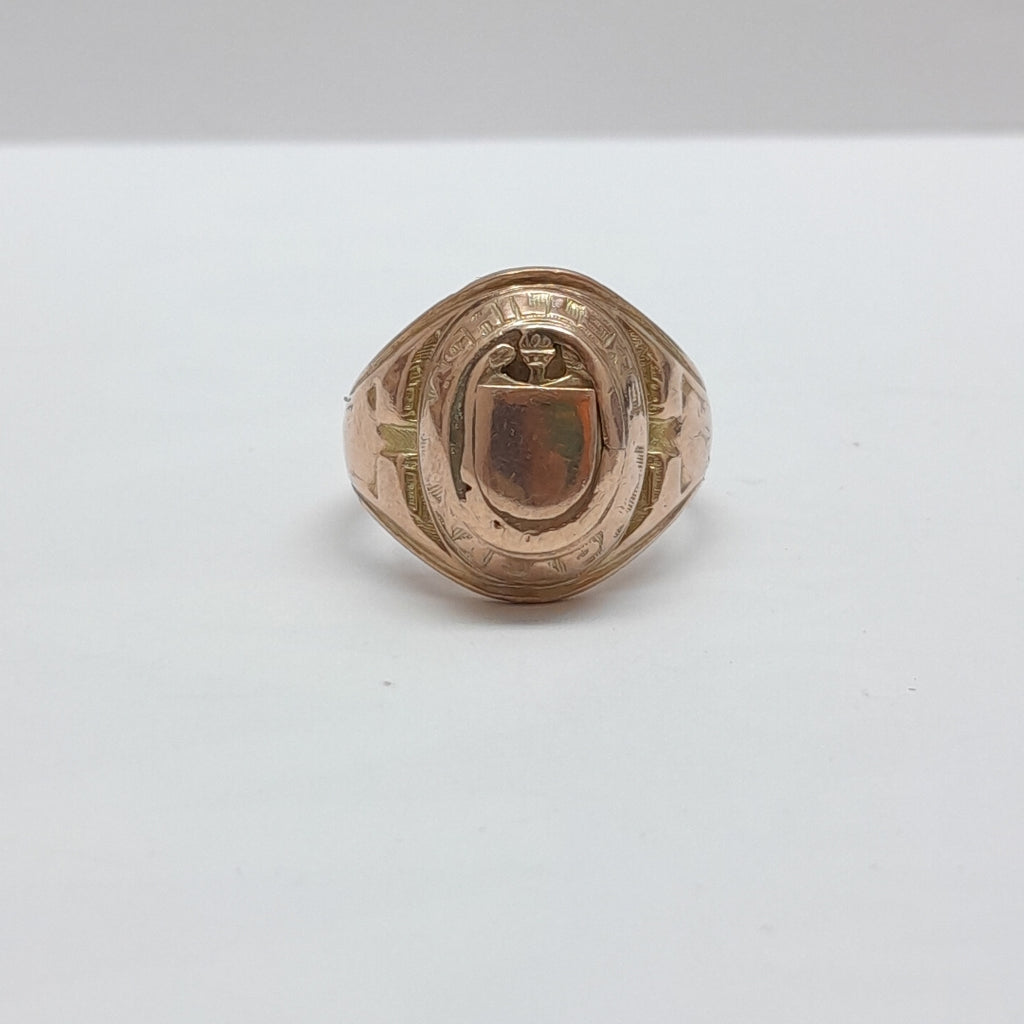 ANILLO DE GRADUACIÓN ORO 8 K 7,90 GRMS (SEMINUEVO)