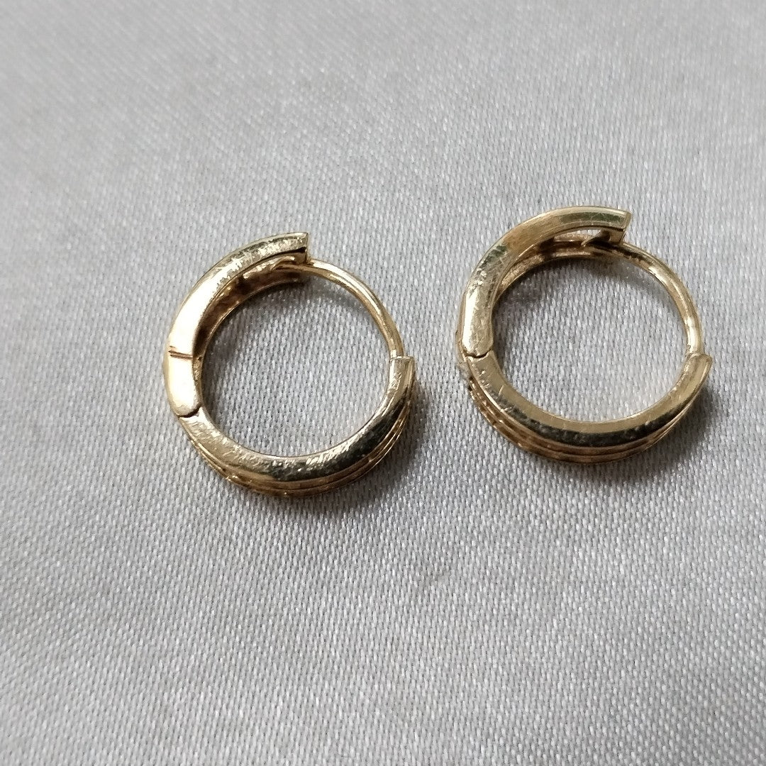 ARRACADAS PAR ORO 10 K 2,30 GRMS (SEMINUEVO)