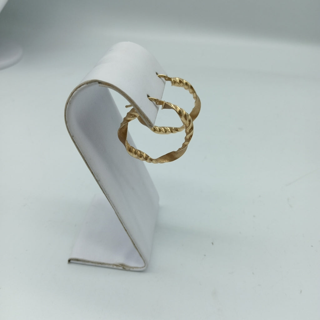 ARRACADAS PAR ORO 10 K 2.7 GRMS (SEMINUEVO)
