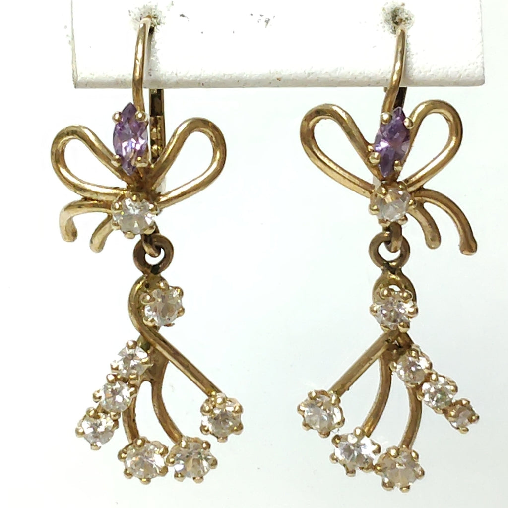 ARETES PAR ORO 10 K 4,40 GRMS (SEMINUEVO)