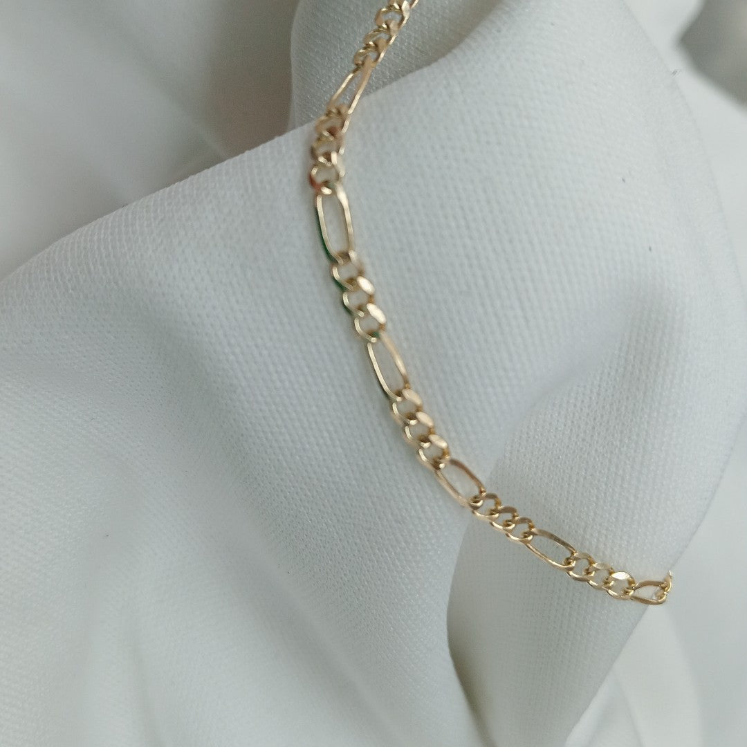 PULSERA 3X1 14K 18 CM 1.9 GR (NUEVO)