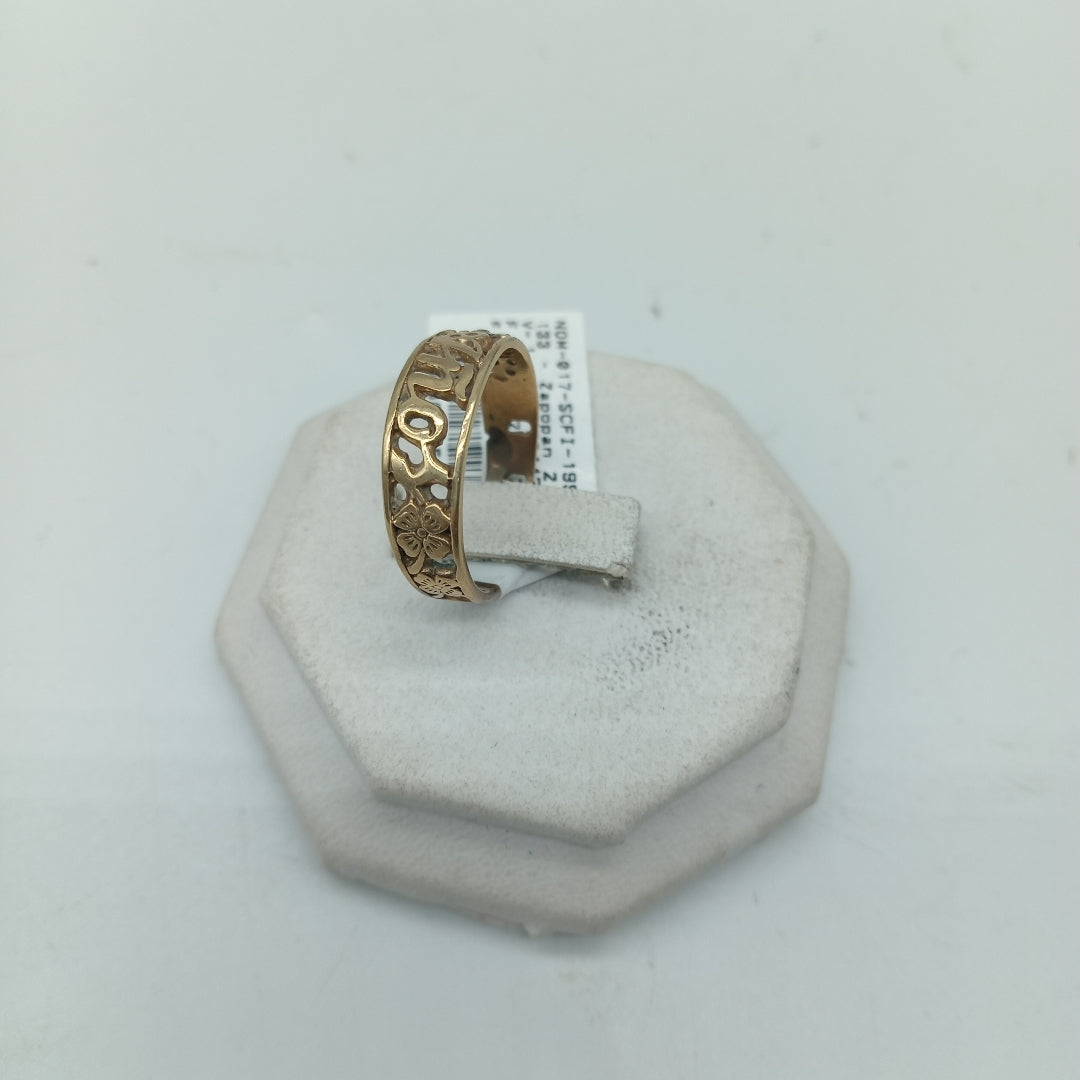 ANILLO ORO 10 K 2.8 GRMS (SEMINUEVO)