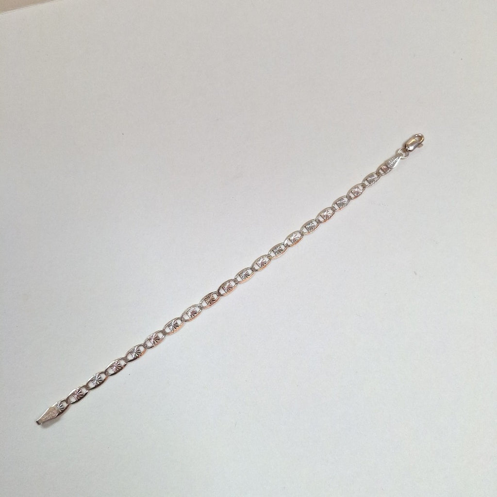 PULSERA ORO COMBINADO 10 K 3.4 GRMS (SEMINUEVO)
