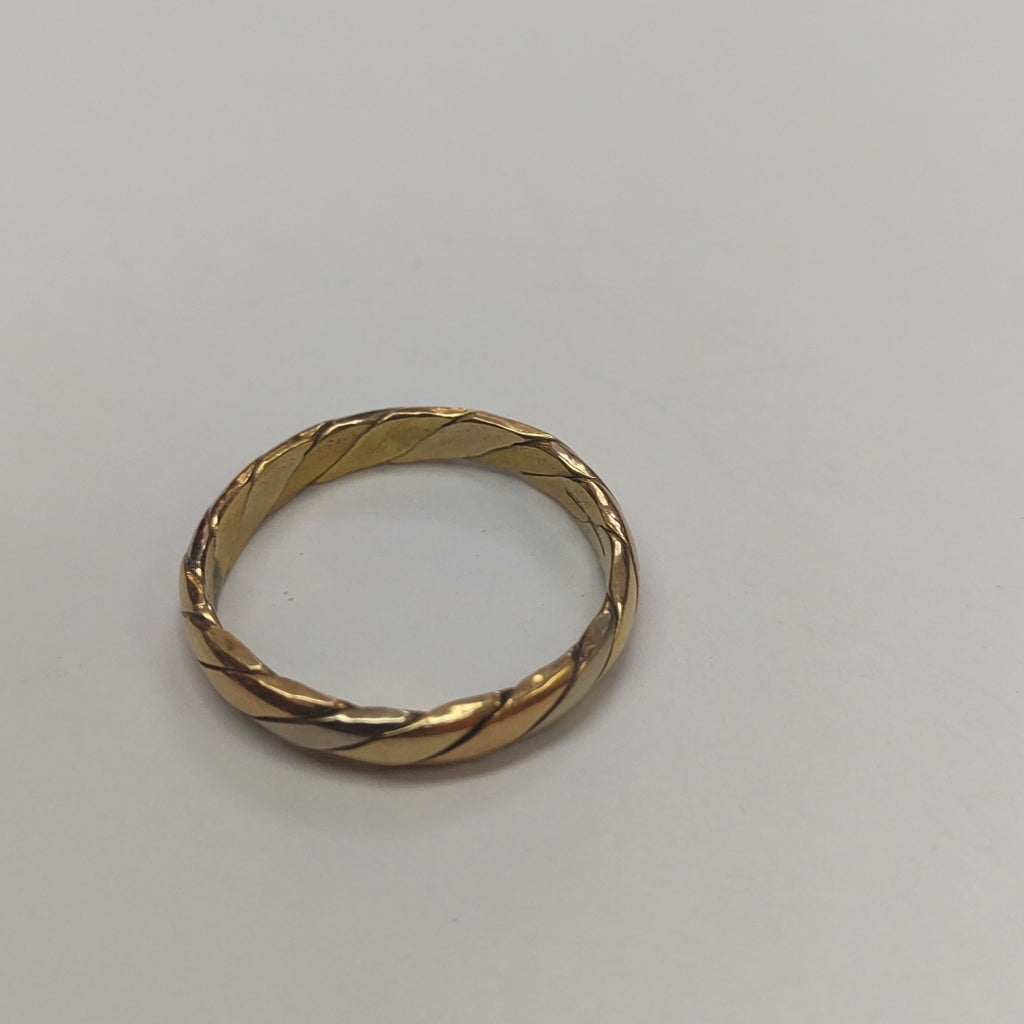 ARGOLLA ORO COMBINADO 14 K 2,60 GRMS (SEMINUEVO)