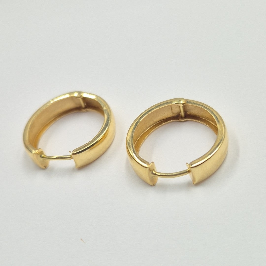 ARRACADAS PAR ORO 14 K 2.3 GRMS (SEMINUEVO)
