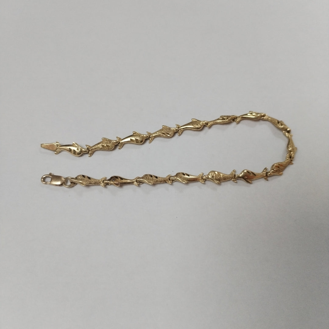 PULSERA ORO 14 K 5.5 GRMS (SEMINUEVO)