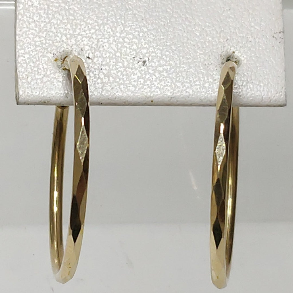 ARRACADAS PAR ORO 14 K 2.2 GRMS (SEMINUEVO)