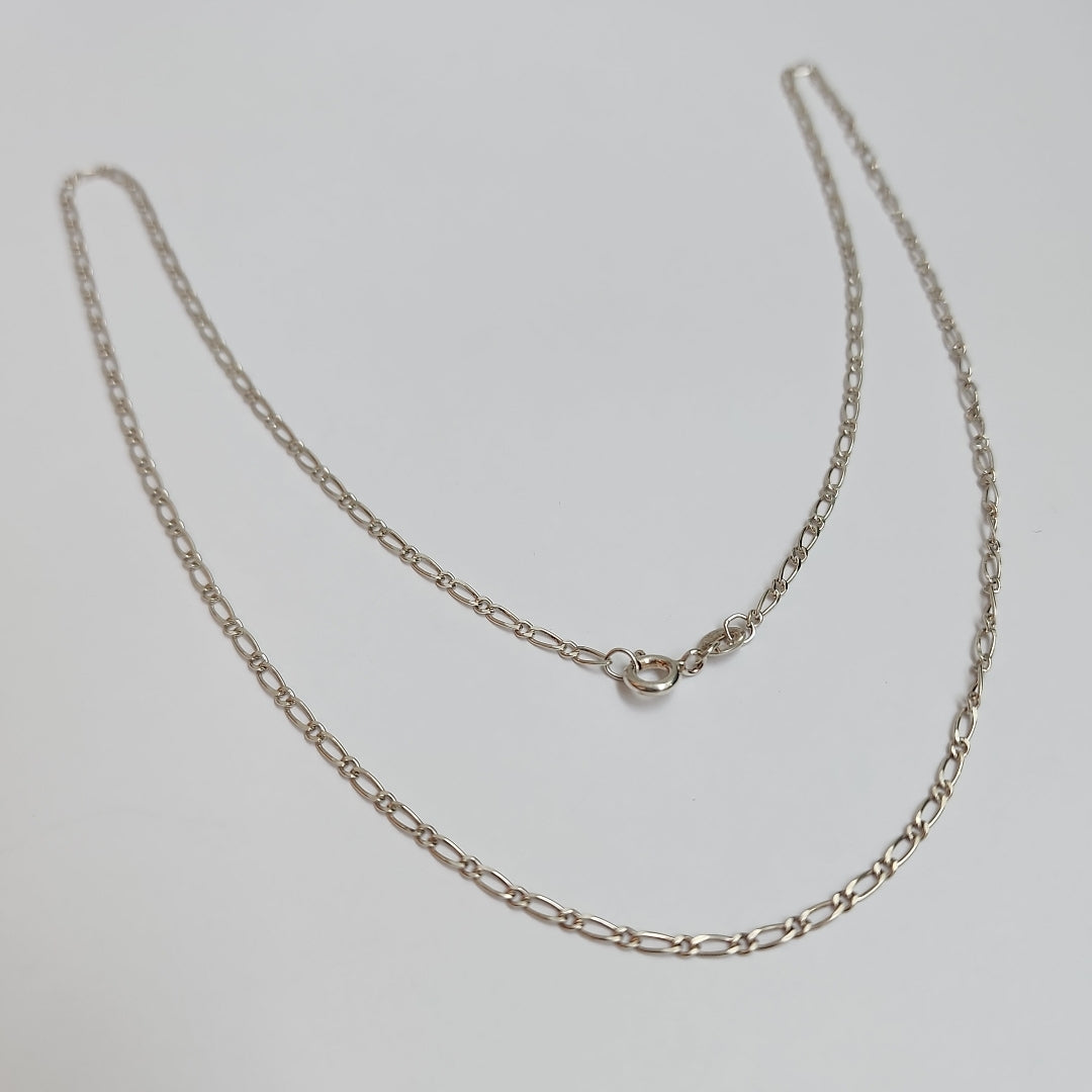 CADENA TEJIDO 1X1 PLATA .925 55 CM 3.3 GR (NUEVO)