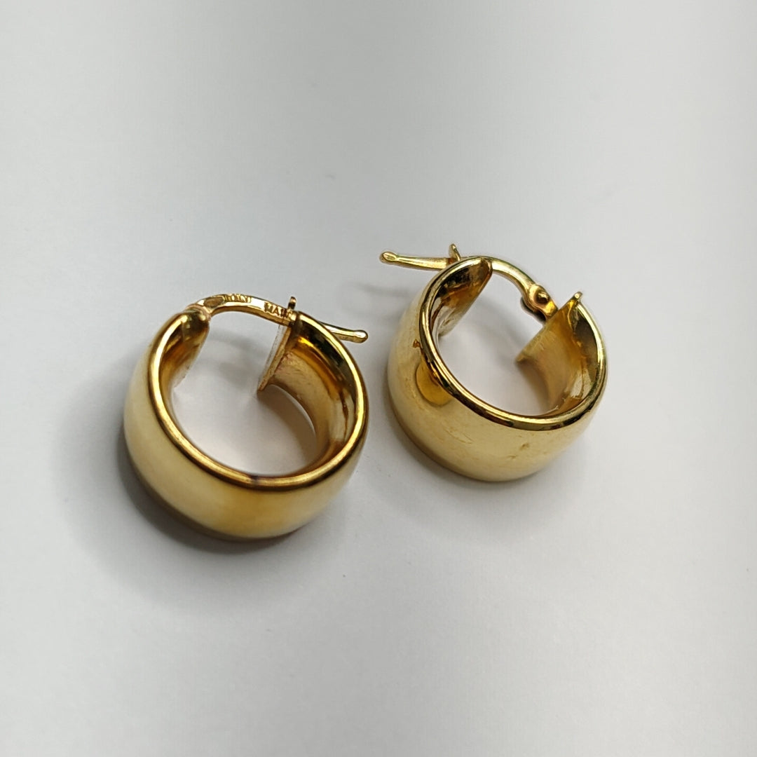 ARRACADAS PAR ORO 14 K 2.9 GRMS (SEMINUEVO)