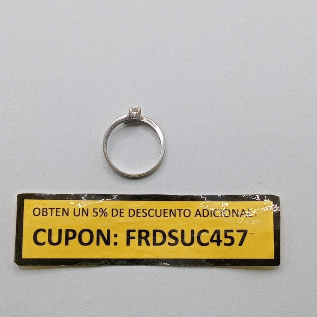 ANILLITO ORO BLANCO 14 K 2.2 GRMS (SEMINUEVO)