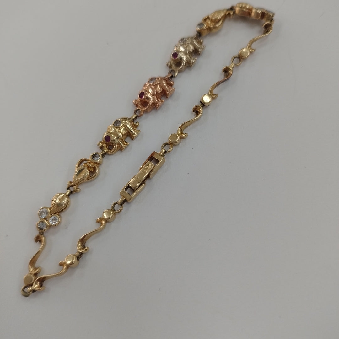PULSERA ORO 14 K 8 GRMS (SEMINUEVO)