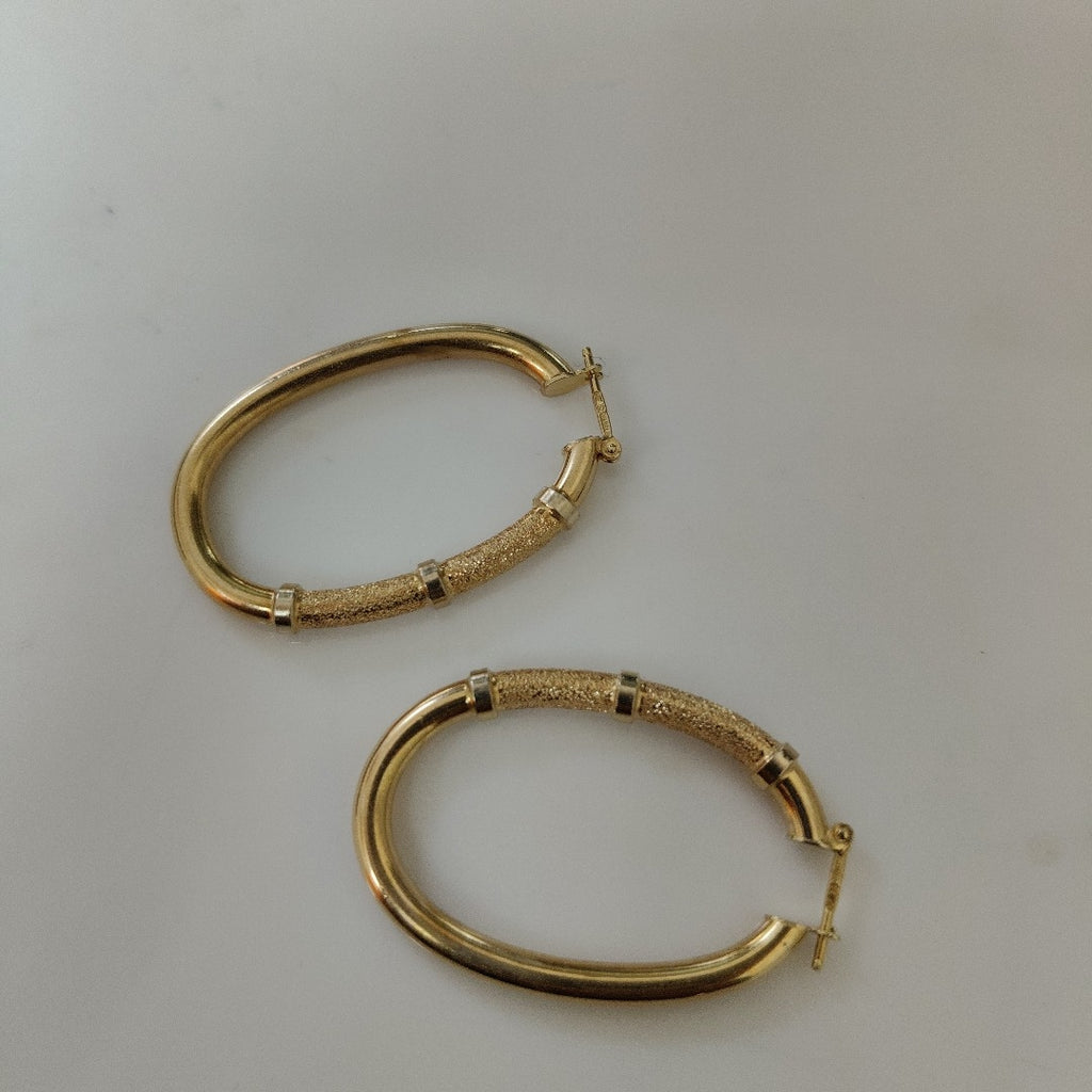 ARRACADAS PAR ORO 14 K 5,50 GRMS (SEMINUEVO)