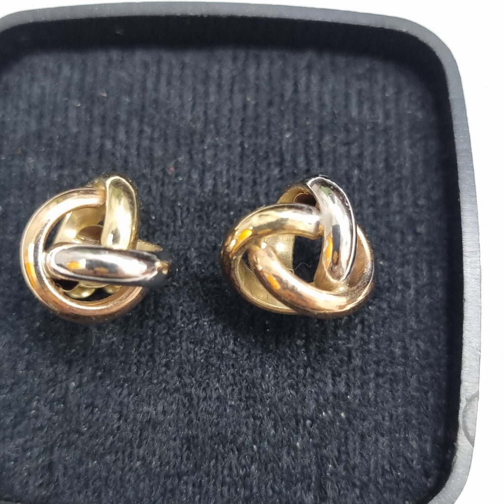 BROQUELES PAR ORO, ORO COMBINADO 10 K 1 GRMS (SEMINUEVO)