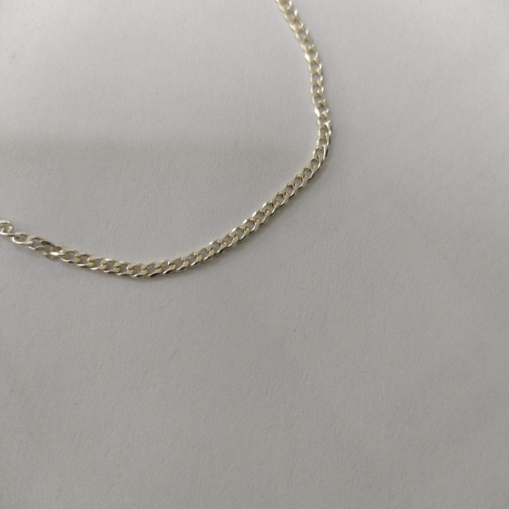 PULSERA TEJIDO BARBADA PLATA .925 18 CM 2 GR (NUEVO)