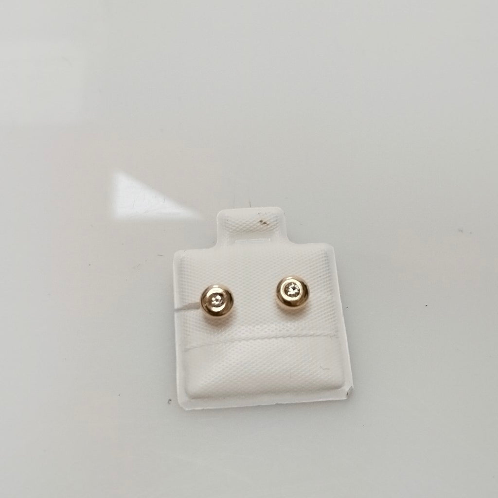 BROQUELES BROQUEL C CIRCONIA 14K 0.27 GR (NUEVO)