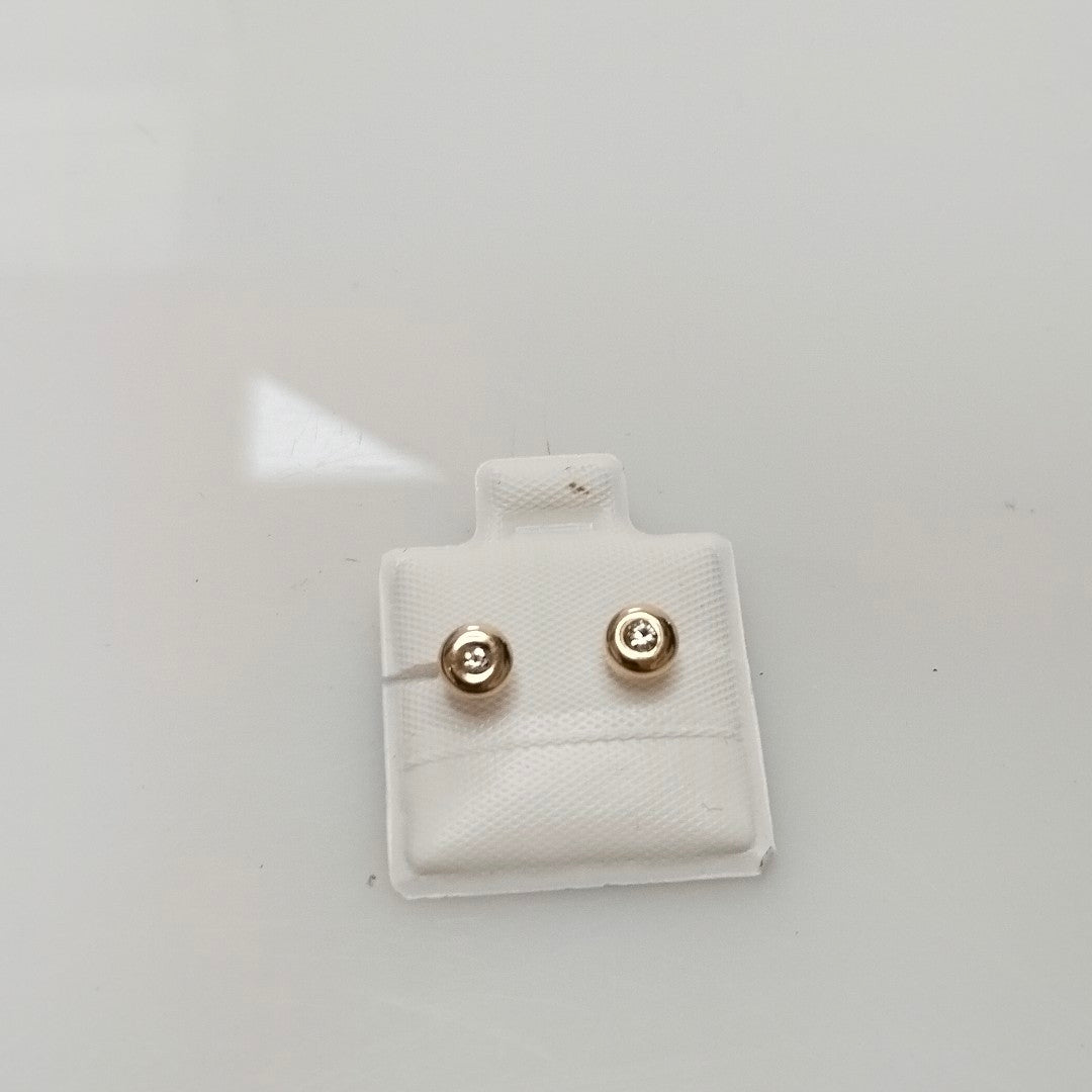 BROQUELES BROQUEL C CIRCONIA 14K 0.27 GR (NUEVO)