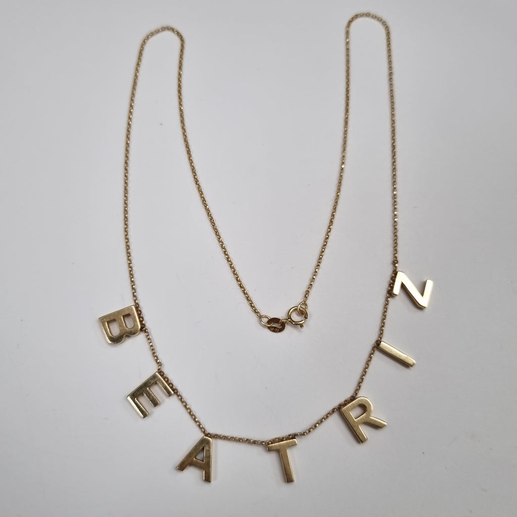 GARGANTILLA ORO 14 K 7.5 GRMS (SEMINUEVO)