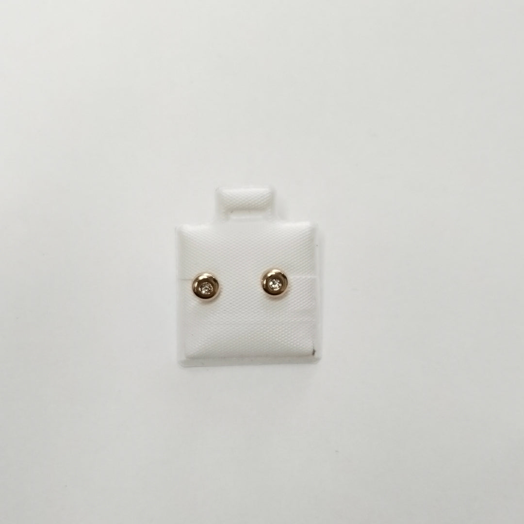 BROQUELES BROQUEL C CIRCONIA 14K 0.27 GR (NUEVO)