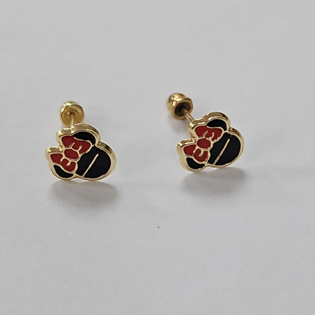 BROQUELES PAR ORO 10 K 0,20 GRMS (SEMINUEVO)
