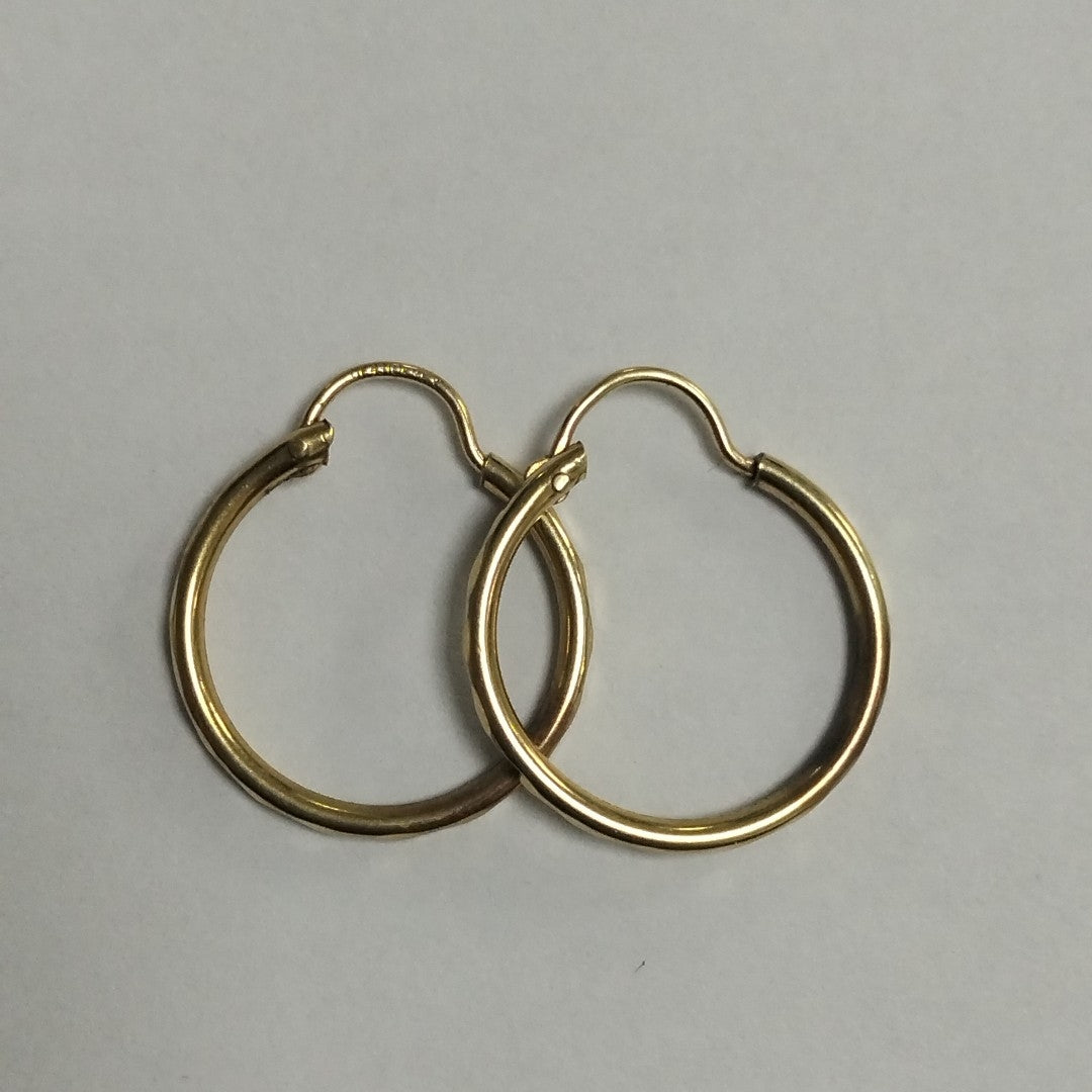 ARRACADAS PAR ORO 10 K 1.2 GRMS (SEMINUEVO)