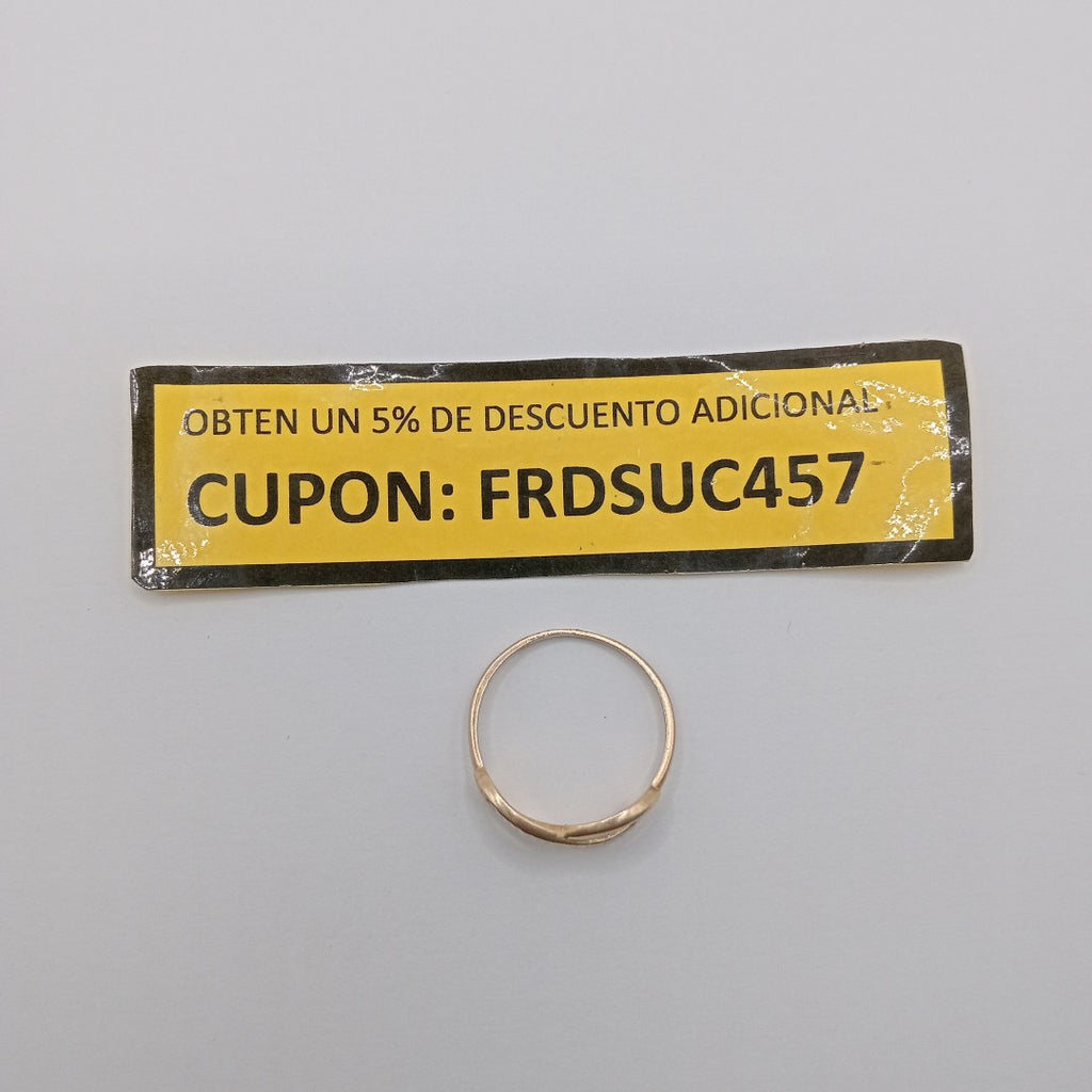 ANILLO ORO 14 K 1,70 GRMS (SEMINUEVO)