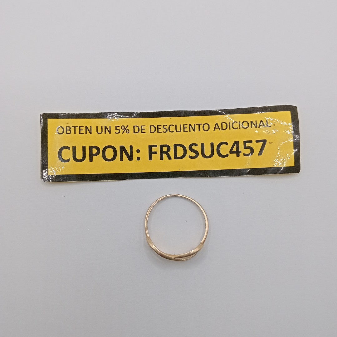 ANILLO ORO 14 K 1,70 GRMS (SEMINUEVO)
