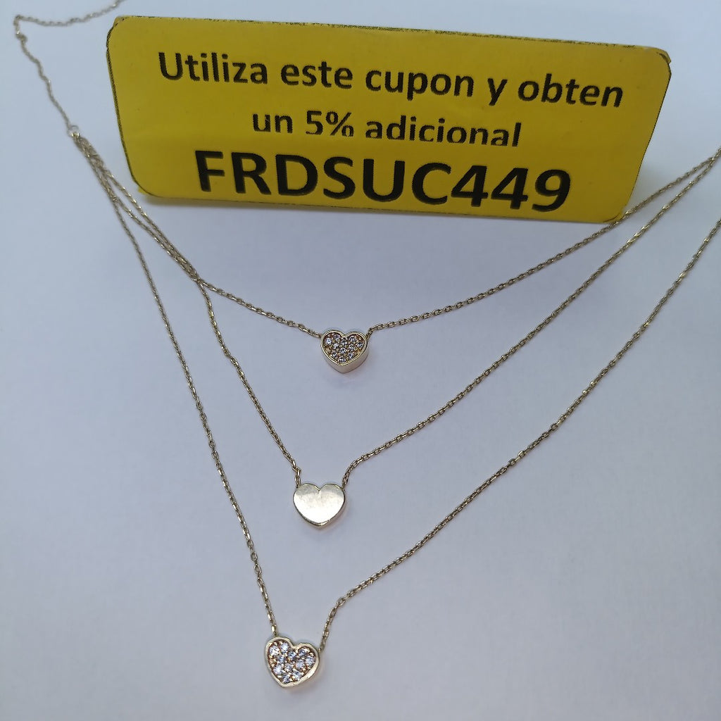 GARGANTILLAS ORO 14K 2.9 (NUEVO)