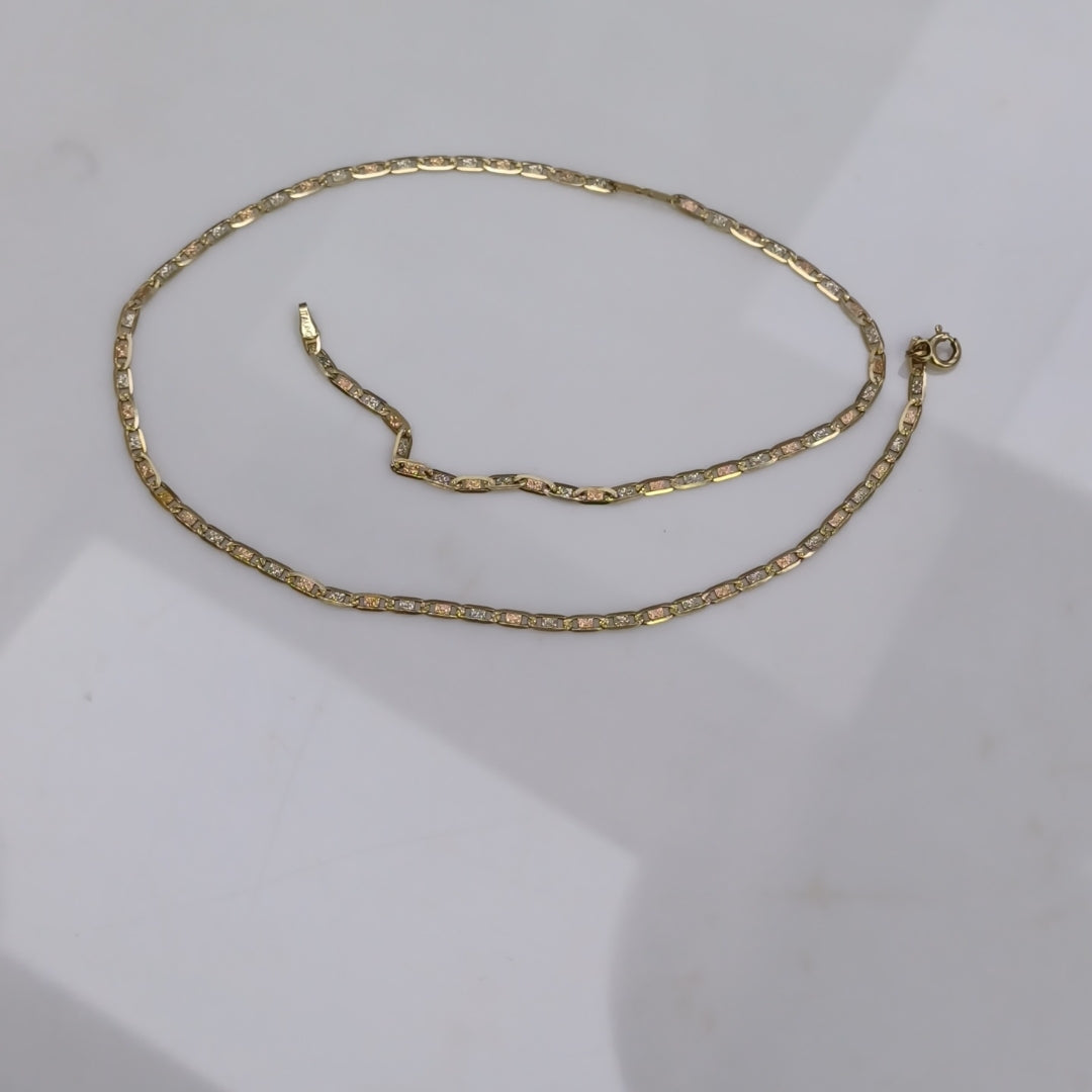 CADENA ORO 14 K 4.3 GRMS (SEMINUEVO)