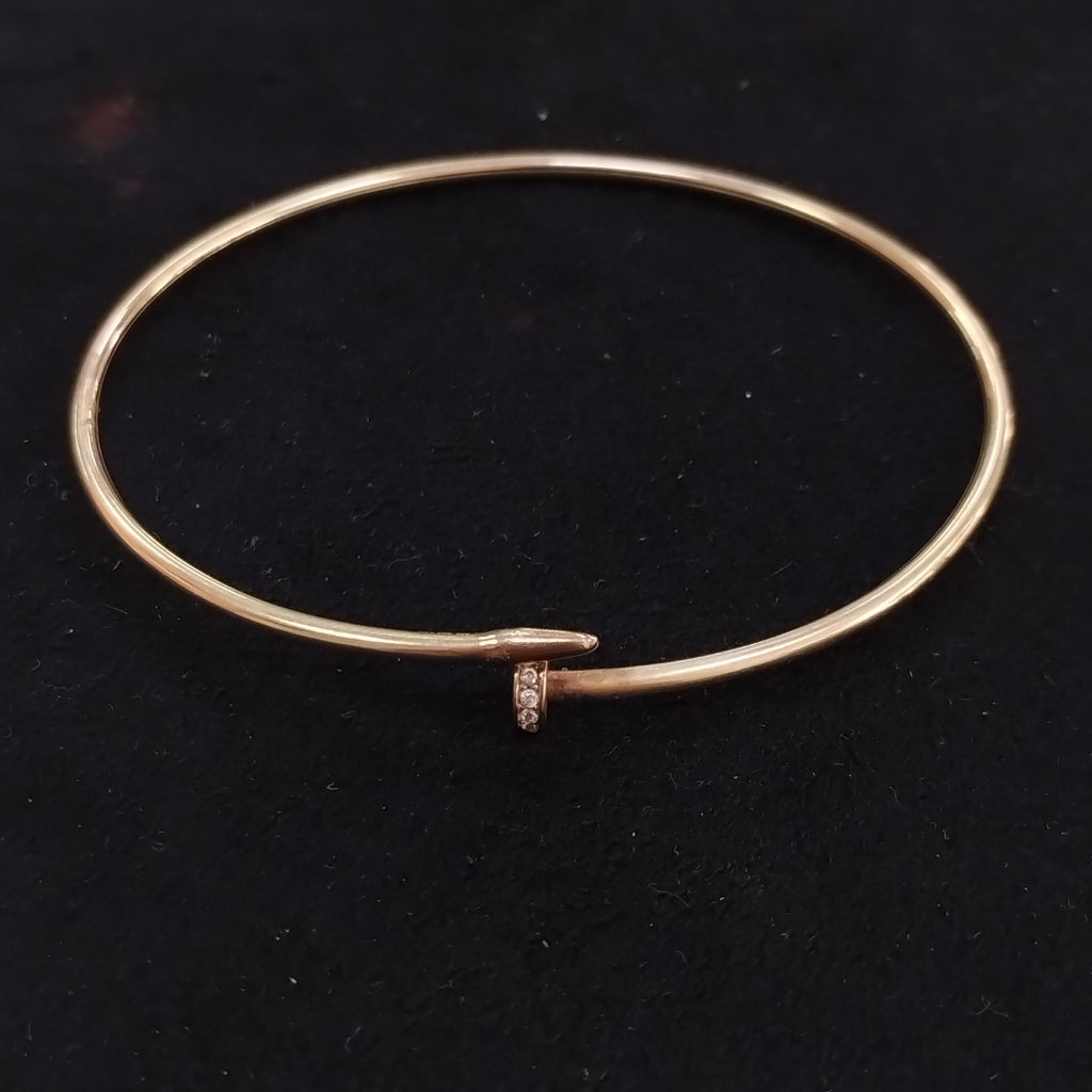 PULSERA RIGIDA ORO 10 K 2.5 GRMS (SEMINUEVO)