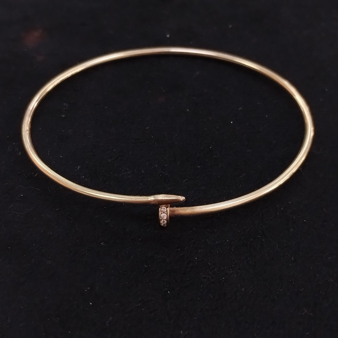PULSERA RIGIDA ORO 10 K 2.5 GRMS (SEMINUEVO)