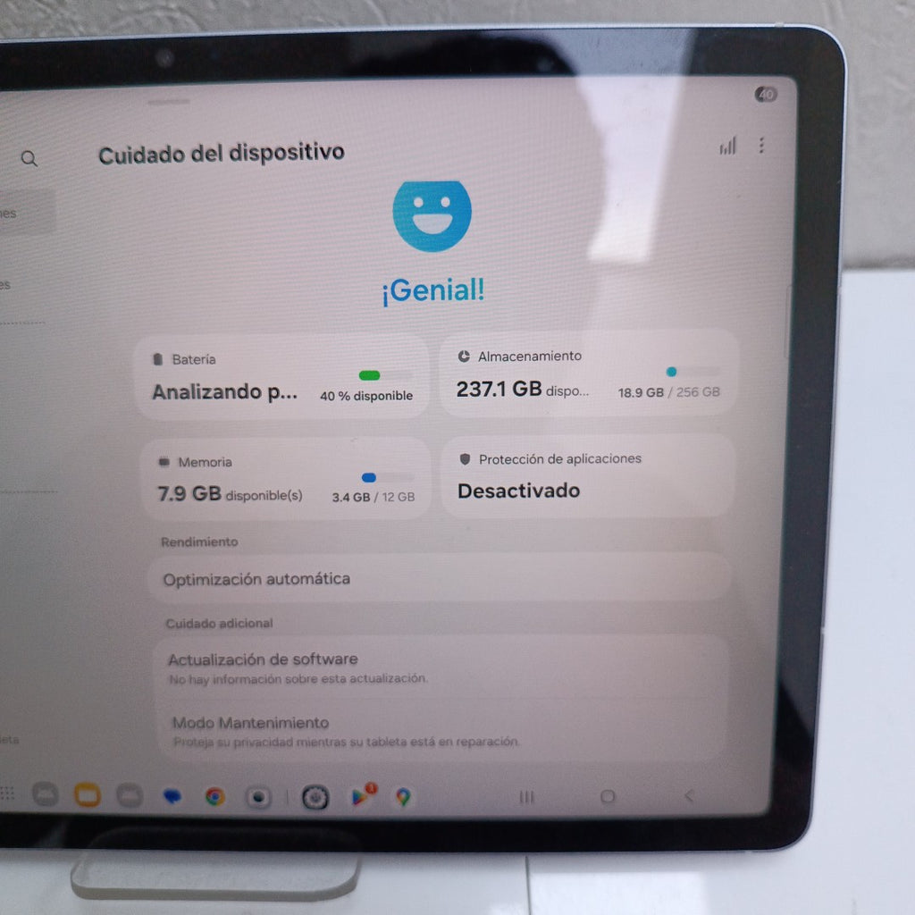 TABLETA SAMSUNG GALAXY TAB S10 FE SM-X520 (2025) 256 GB 12 GB RAM (SEMINUEVO)