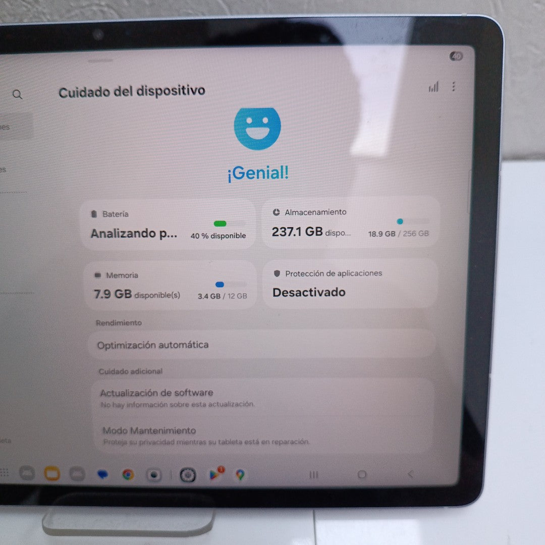 TABLETA SAMSUNG GALAXY TAB S10 FE SM-X520 (2025) 256 GB 12 GB RAM (SEMINUEVO)