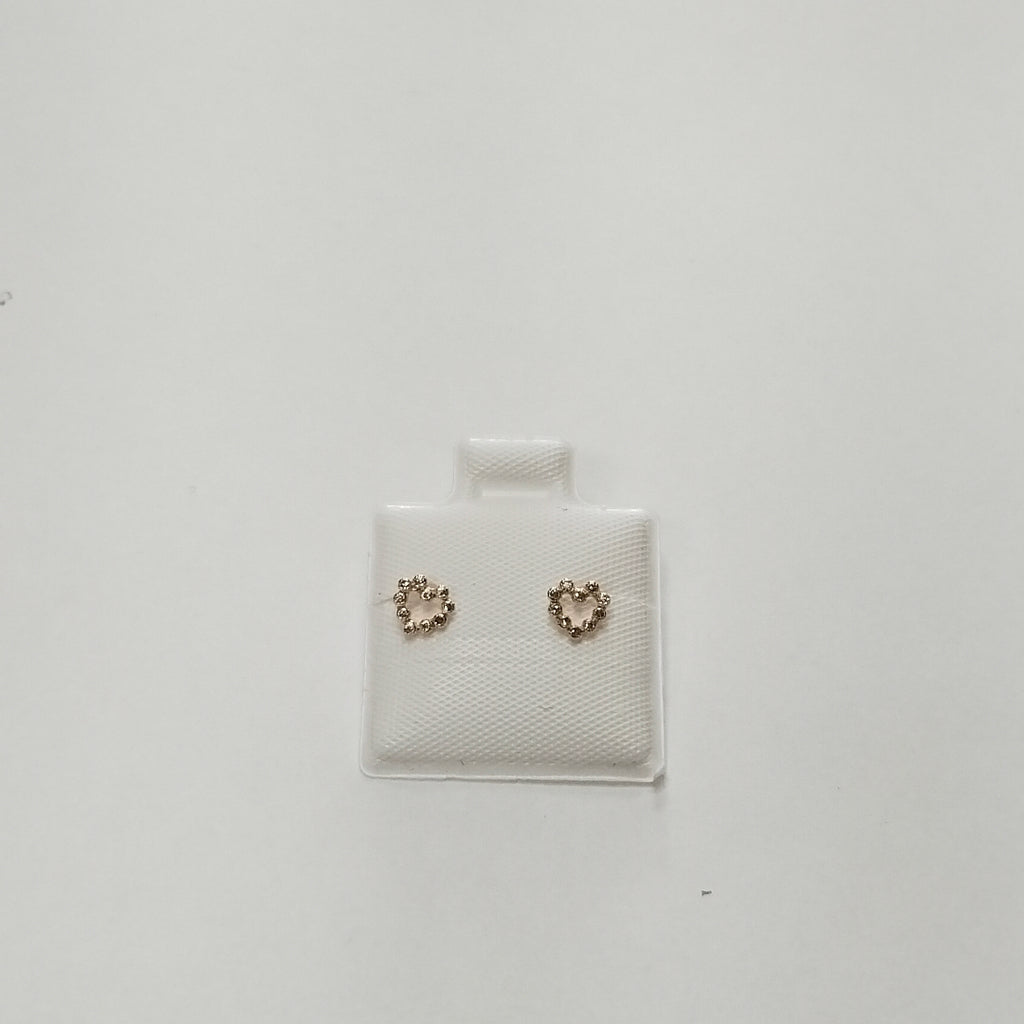 BROQUELES BROQUEL FIG CORAZON 14K 0.23 GR (NUEVO)