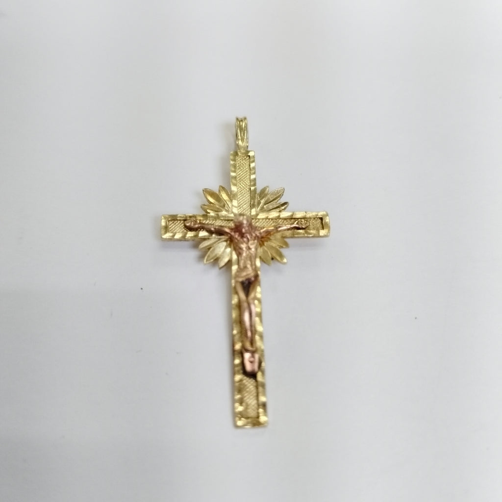 CRUCIFIJO ORO 14 K 1,90 GRMS (SEMINUEVO)