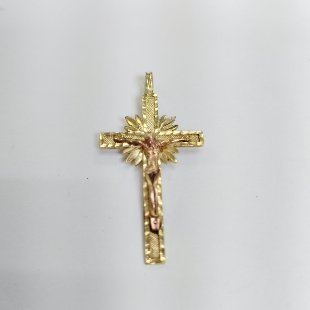 CRUCIFIJO ORO 14 K 1,90 GRMS (SEMINUEVO)